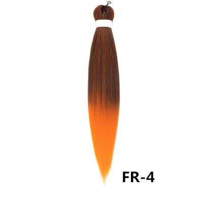 China Straight weave Rebecca wholesale high quality yaki ez easy synthetic prestretched expressions pre stretched hair vendors extension braid hair for sale