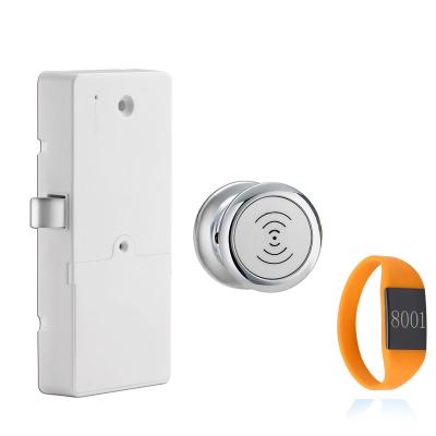 China Spa cabinet locks nfc zinc alloy gym door lock with free strap for pool gym sauna spa locker for sale