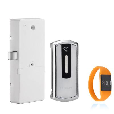 China Zinc Alloy Locker Induction Gym Locker Cabinet Lock RFID Electronic Locker Lock for sale