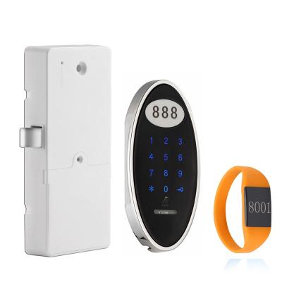 China Digital Zinc Alloy Password Door Lock Smart Refrigerator Door Lock for sale