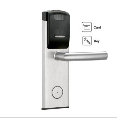 China Smart Wooden Access Control RFID Hotel Cerradura del Hotel Electronic Door Card Lock for sale