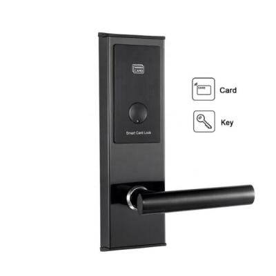 China wooden door cerradura del hotel door lock Rfid hotel locks for sale open by electronic card key with free software hotel por fechadura for sale