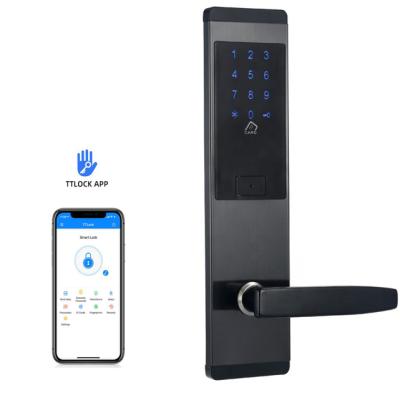 China Hot 2019 Stanless Steel Electronic Keyless App Door Lock TTlock Digital Smart Lock for Rental Houses and Home Apartment Hotel for sale