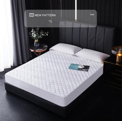 China Wholesale Eco-Friendly Quality Bedding Fabric 2S Ultrasonic Quilting Base PU Laminated Waterproof Mattress Protector for sale