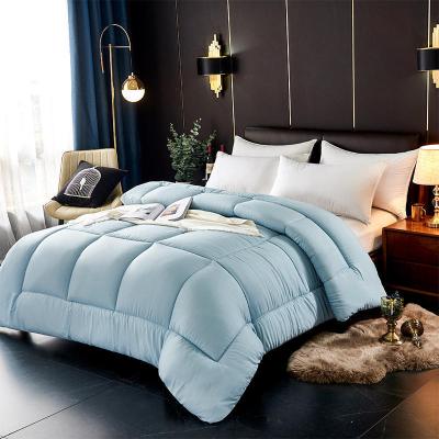 China Sustainable Hotel Comforter Bedding Set Microfiber Polyester Comforter for sale