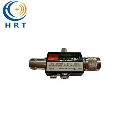 China DC-2500MHz N Male To N Female Connector DC Ground Arrester CA-23RP 74*4.25*20mm for sale