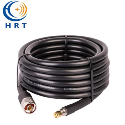 China Customized Low Loss LMR400 RF Coaxial Cable N Male To SMA LMR400 Male Connector Assembly Cable for sale