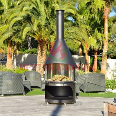 China Modern exteriors corten steel fire pits garden metal fire pit fire bowl for sale