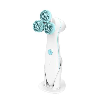 China JEEVA Logo Branded Facial Cleansing Brush Acne Treatment Electric Face Brush for sale