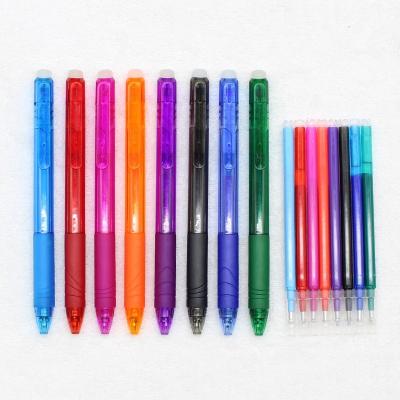 China Promotion Full Size Retractable Erasable Gel Pens Erasable Frixion Ink Pen for sale