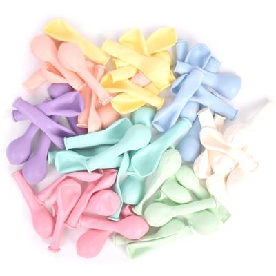 China Macarons Pastel Balloons 5 Inch Bath 100pcs Latex Balloon Baby Wedding Toy Wholesale Kids Birthday Party Gift for sale