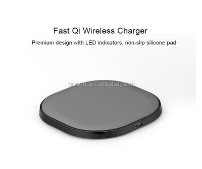 China Gopod Fast Wireless Charger Mobile Phone vivo Qi Wireless Charger for sale