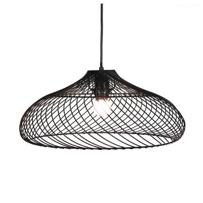 China Industrial Manufacturers Selling Black Modern Unique Pendant Light Chandeliers IRON Pendant Light for sale