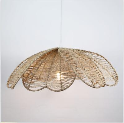 China Asian modern decorative rattan pendant lamp for restaurant lighting for sale