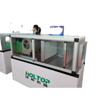 China Modern holtop cooled water to air cooler ahu central air handling unit rooftop hvac solution for sale