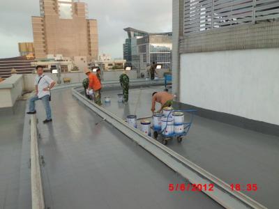 China Waterproof Polyaspartic Coating Projects-Waterproof of Macau Square Roof for sale