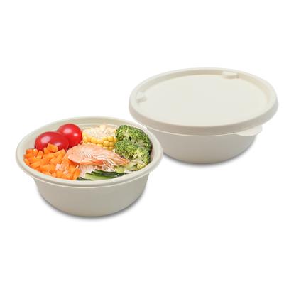 China Disposable Biodegradable Disposable Food Fruit Soup Packaging Compostable Bowl for sale