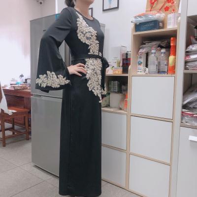 China High quality long dress muslim woman vestidos muslim abayas islam clothing kaftan dress turkey dubai hijab dress abaya mubarak eid long dress for women for sale