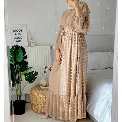 China High Quality Ropa Abaya Musulmana Mujer Dubai Turkey Hijab Fashion India Islam Dress Muslim Women Dress for sale