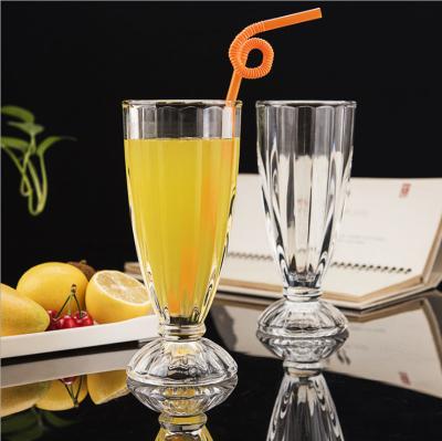 China Drinking Glass Eggnog Cup Dessert Smoothie Beverage Juice Soft Drink Mug for sale