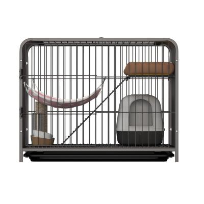 China Stocked Amazon product cat cage moveable cat cage collapsible cat cage hammock for sale