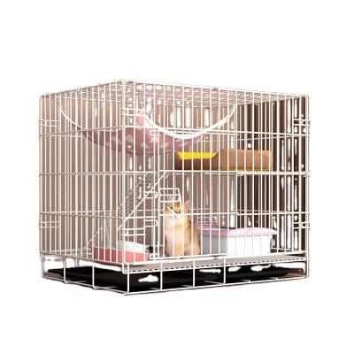 China Stocked cat boarding cages wire cat cages foldable cat cage for sale