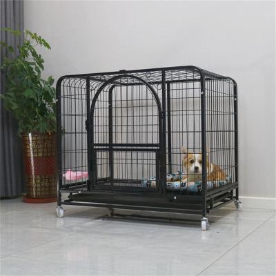 China Stocked Amazon product large dog cage outdoor pet crates cage dog cages houses for sale