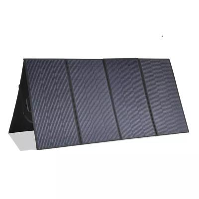 China OEM camping outdoor portable 400w foldable solar foldable mono panel 400 watt folding solar cover for rv power station for sale