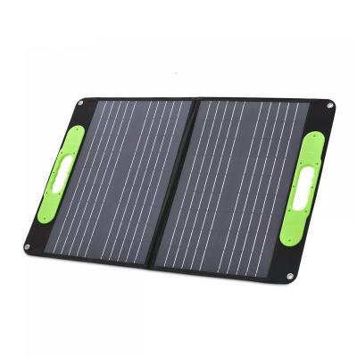 China Outdoor Camping Camping Portable Foldable Solar Panel 80w 18V 80 Watt Folding Solar Charger Bag for sale