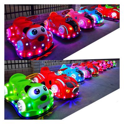 China Playground Arcade Game Kids Battery Bumper Cars Double Seats With Lights Can Be Timed Electric Toy Cars for sale