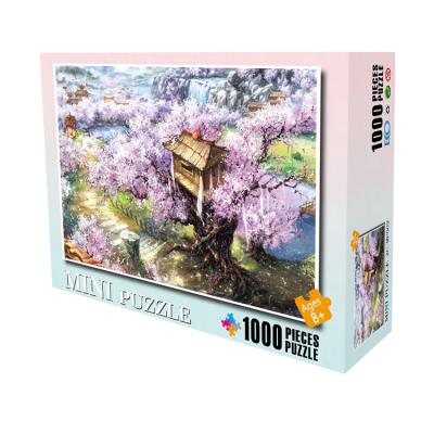 China Educational Toy 1000 Pieces Art Jigsaw Character Jigsaw Table for sale