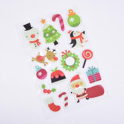 China Non-Toxic Decorative Puffy Cartoon Sticker Decal Sheet For Kids Customized Puffy Eva Stickers for sale