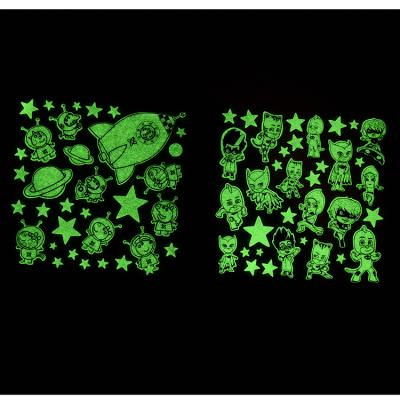 China Waterproof+Eco-friendly New Design Glow in the Dark Wall Sticker for sale