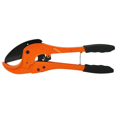 China PVC Pipe Cutter Aluminum Alloy Body Ratchet Scissors PVC/PU/PP/PE Pipe Cutter 75mm Pipe Cutting DIY Tools SW-011-75 for sale