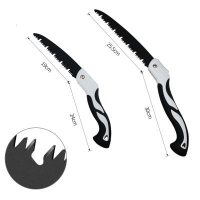 China Mini Hand Wood Folding Cutoff Folding Saw with TPR Handle Folding Saw for Wood with SK5 Blades Pruning Saw Camping Hunting for sale