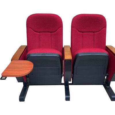 China 2022 Contemporary Used In Theater Cinema Conference Lecture Hall VIP Folding Slow Return Auditorium Chairs Seats With Writing Table for sale