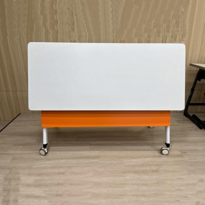 China Expandable Modern Minimalist Computer Desk With Wheels Home Folding Desk for sale