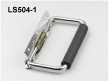 China Bright chrome-plating steel industrial door handles LS504-1 cabinet handle, door handle for sale