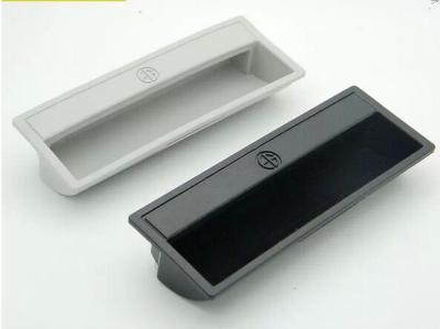 China PL011 Plastic Furniture cabinet pulls,recessed flush handles,concealed flush pull handle for sale