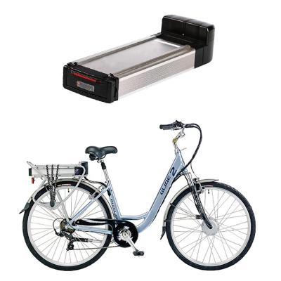 China 48V 11.6Ah 13S4P Long Life Cycle Rear Rack Lithium Polymer Battery E-Bike Battery Pack for sale