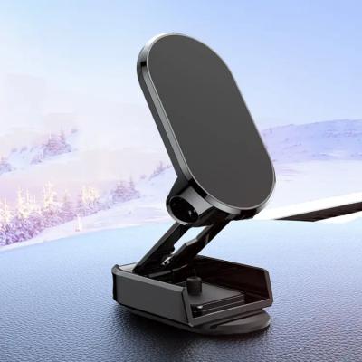 China Universal New Design Dashboard Magnetic Foldable Phone Car Mounts Adjustable 360 ​​Degree Rotation Phone Magnet Holder Car Phone Holder for sale