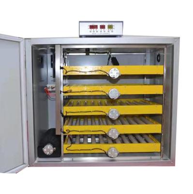 China Farms double power12v 220v /chicken poultry farm equipment 300 egg rolling egg tray 12v egg incubator and hatcher for sale