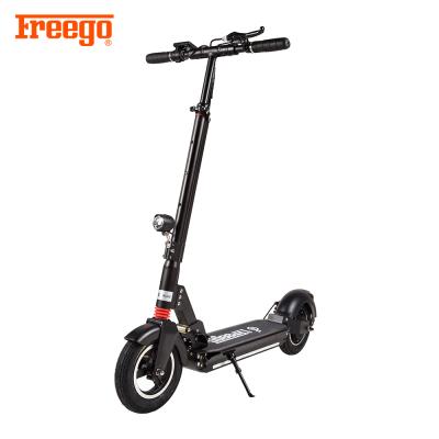 China BT speaker +led lights factory direct 48V 10Ah hottest battery 10 inch wheels 2 folding electric scooter 800W for sale