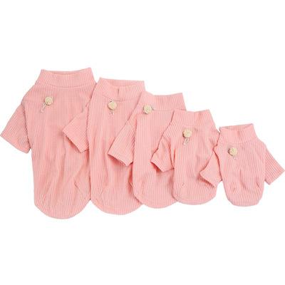 China Puppy Pet Clothes Teddy Bear Small Stocked Dog Puppies Quilting Pet Spring And Autumn Two Legged Suit for sale