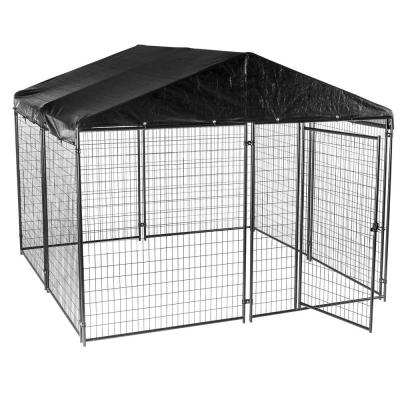 China Viable Wholesale Welded Mesh Cage Outdoor Dog Houses Large Pet House for sale