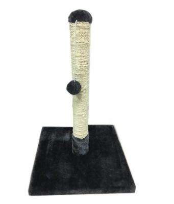 China Best Selling Viable Cat Tree Cat Scratch Post Sisal Cat Scratcher From Pet Products Supplier With Toy Ball for sale