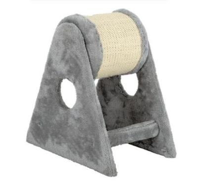 China 2021 New Design Funny Sisal Cat Scratcher Cat Tree Toy Sustainable Pet Furniture Scratching Cat Wheel for sale