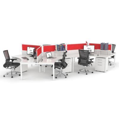 China Commercial Furniture Orizeal Modern Modular Office, Desk Height Adjustable Workstation, Workstation Desk (OZ-ODKS058D-3) for sale