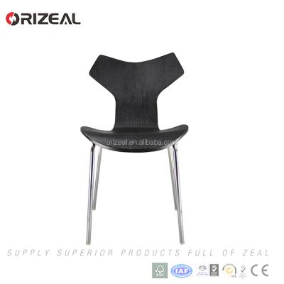 China High Quality Solid Wood Black Panel Reproduction Designer Chair For Dining Modern Piece Chairs Wholesale for sale