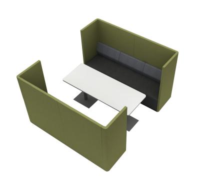 China Modern High Quality Meeting Pods Office Privacy Booth Partition Sofa for sale